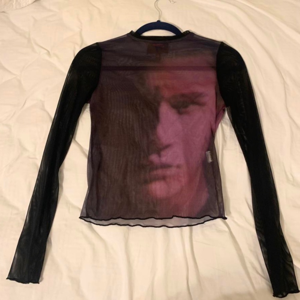 Marc Jacobs Heaven James Duval mesh top